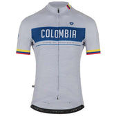 Jersey Ciclismo M/C Hombre GW Colombia Escaladores Gris